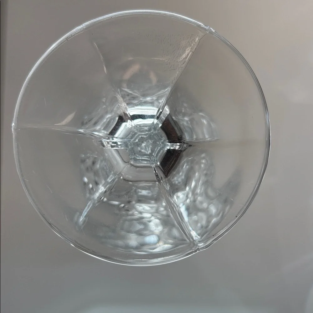 Godinger Dublin Crystal Wine/Water Goblets/Glasses Set Of 4